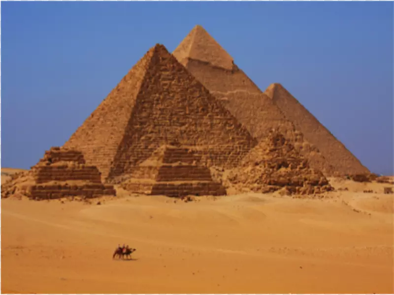 吉萨大狮身人面像金字塔、哈弗雷金字塔、吉萨大金字塔、萨卡拉金字塔、埃及金字塔-埃及