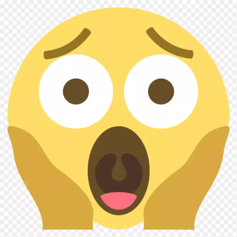 Emojipedia表情符号尖叫短信-表情符号