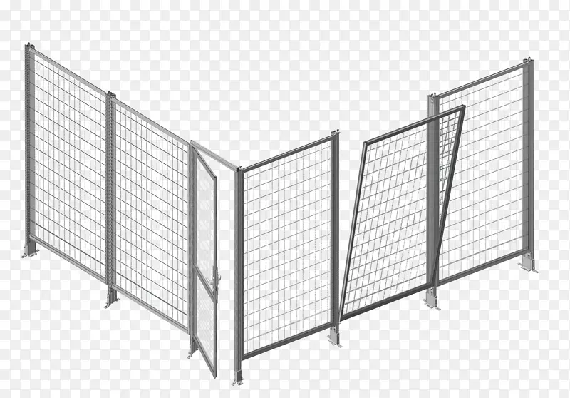 护栏安全系统机械指示安全护栏