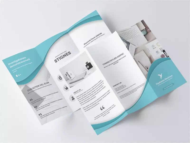 小册子平面设计服务设计传单