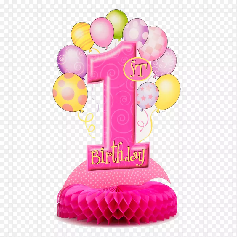 生日蛋糕派对气球中心-1
