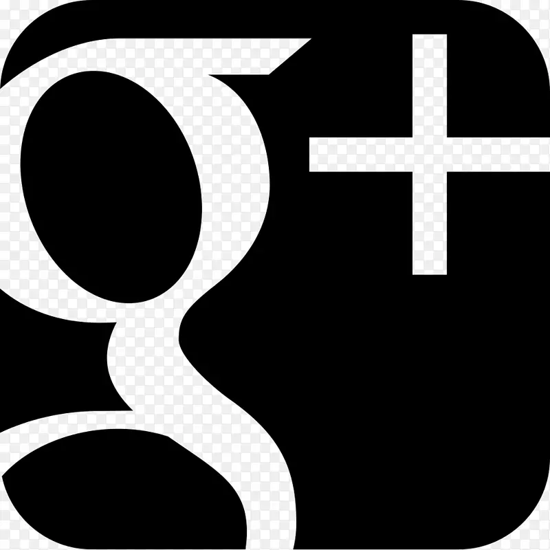 Google+社交媒体电脑图标标志-Google+