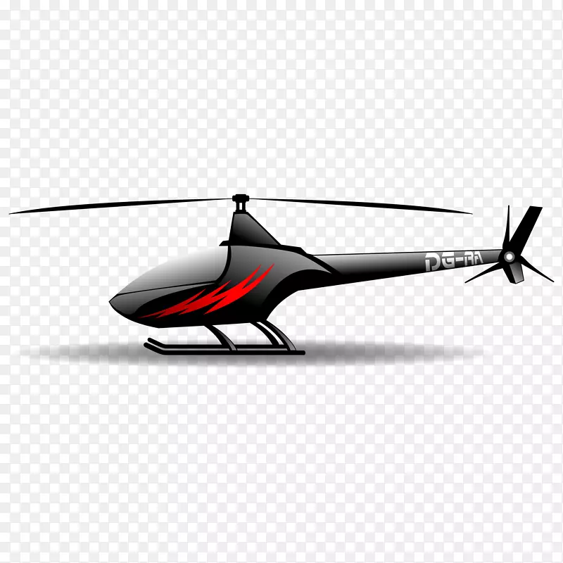 直升机飞行飞机剪贴画.直升机