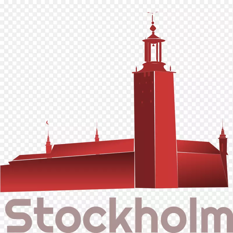 斯德哥尔摩市政厅-免费剪贴画-地标