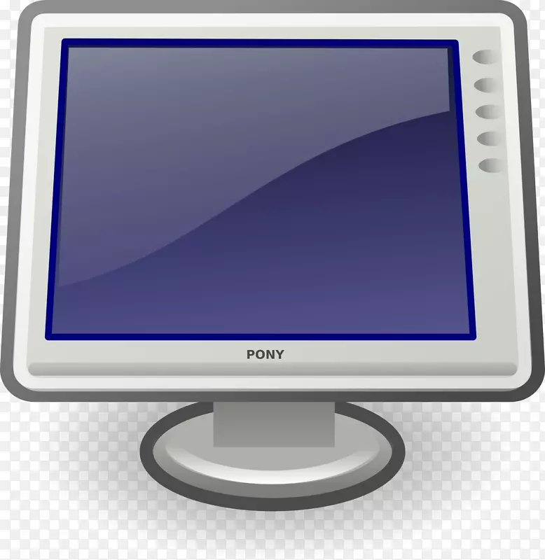 电脑显示器锁屏平板显示剪贴画监视器
