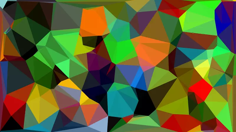 彩色几何图形1080 p彩虹墙纸.几何