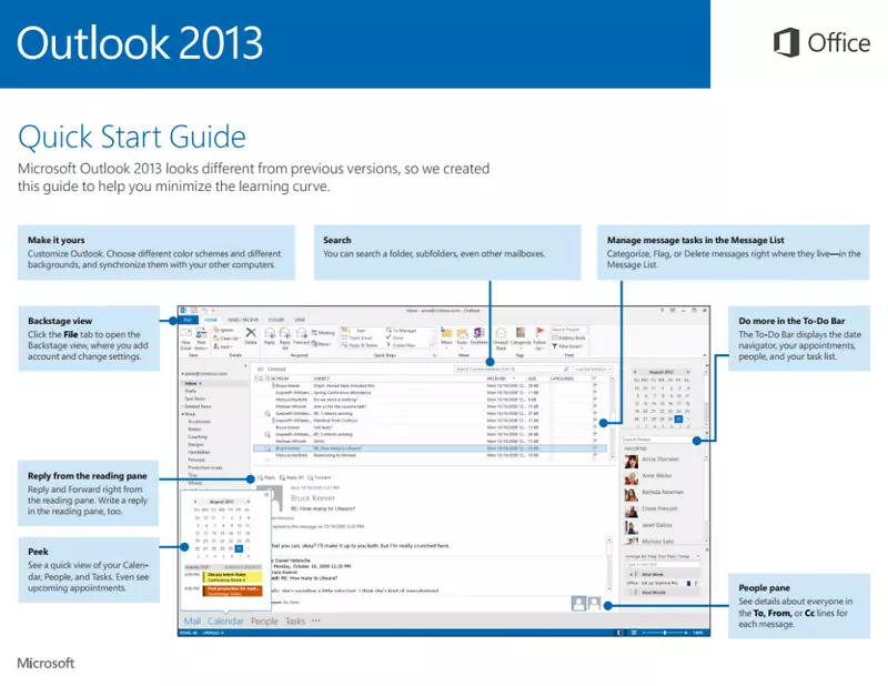 Microsoft Office 2013 Microsoft Outlook Microsoft Office 365-Outlook
