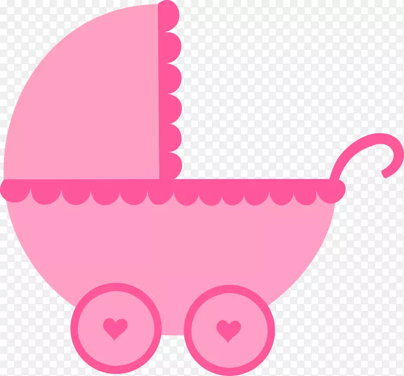 婴儿车婴儿派对剪贴画-婴儿车