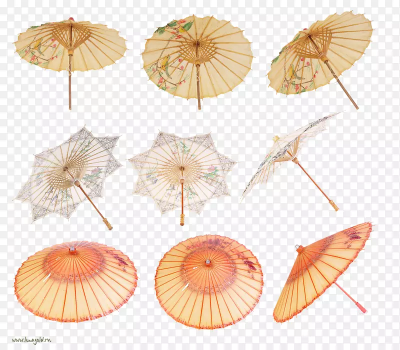 油纸伞夹艺术.阳伞