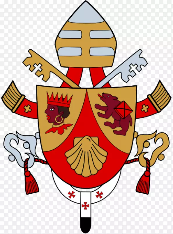 梵蒂冈罗马天主教慕尼黑大主教教区和教皇本笃十六世自由盾牌方济各教宗