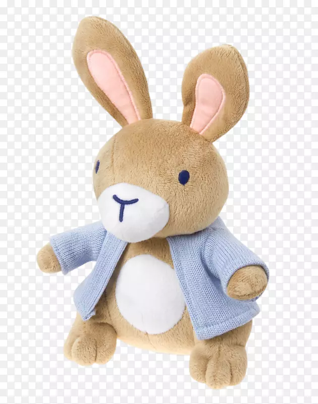彼得兔子的故事金布里毛绒动物&可爱的玩具婴儿-彼得兔子