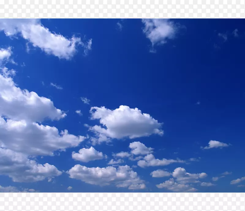 云天蓝壁纸-天空