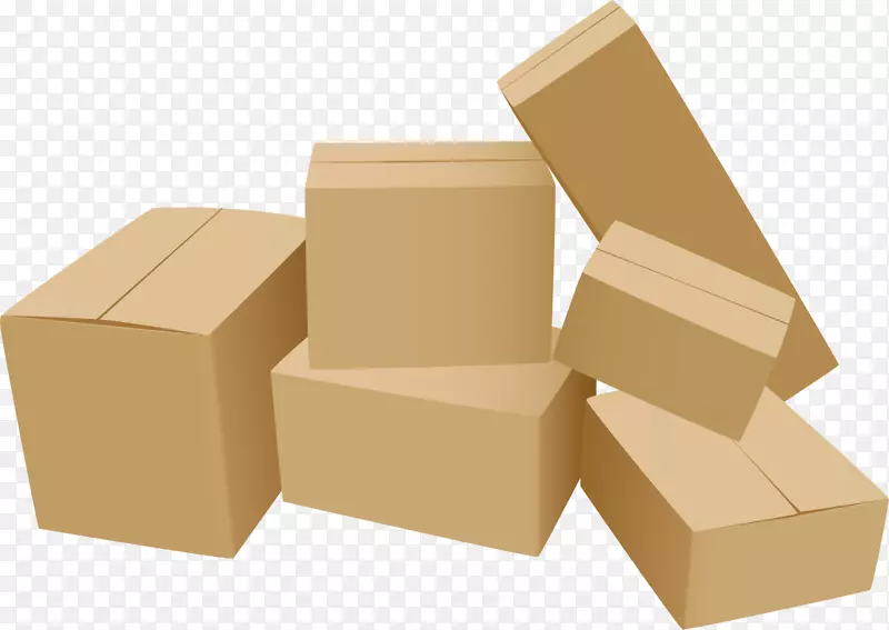 货物运输送货箱包装和标签订单履行.运输
