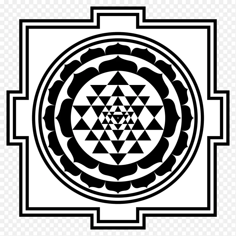 湿婆斯利雅象征神圣几何学-斯里兰卡加内什