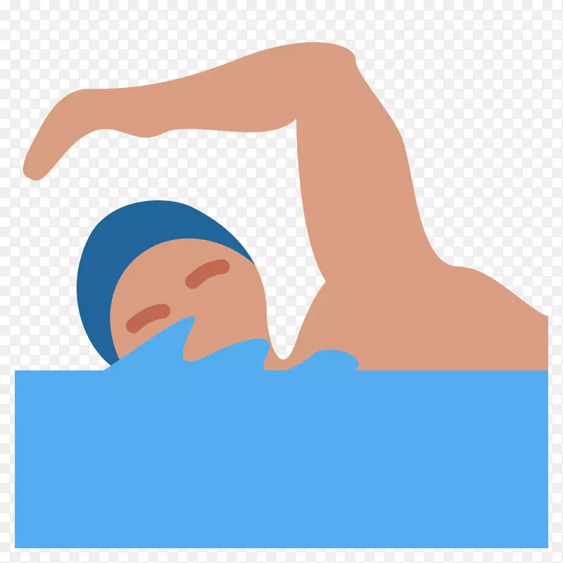电脑图标游泳运动
