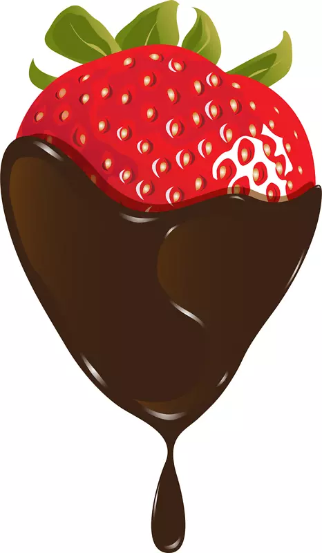 巧克力蛋糕巧克力棒热巧克力草莓糖