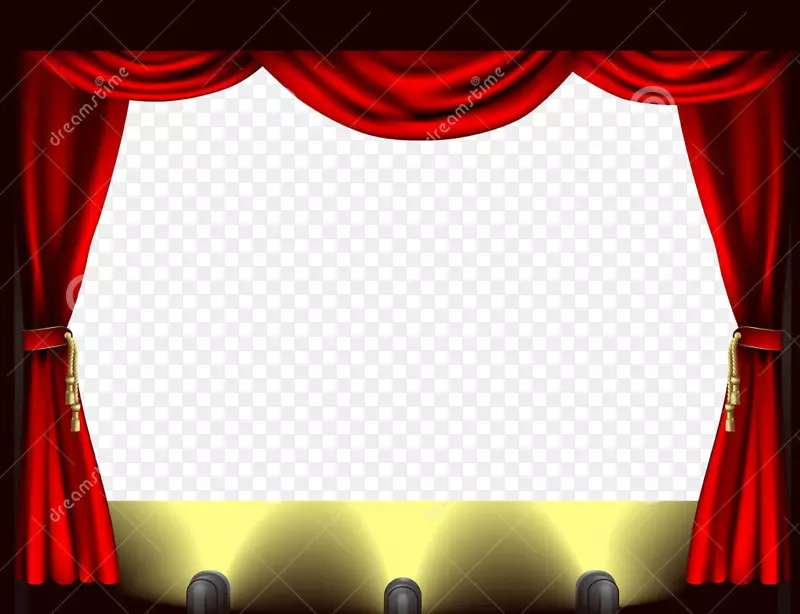 舞台灯光剧场窗帘和舞台窗帘-电影院