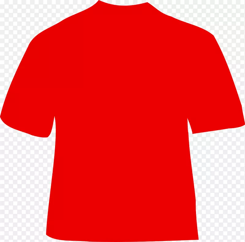 T恤红马球衫剪贴画t恤