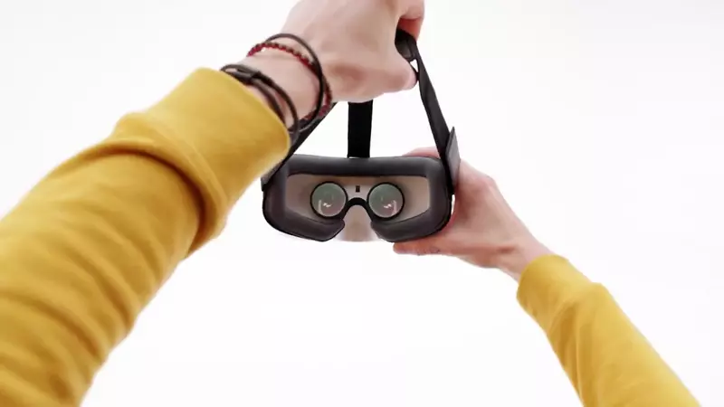 幸运的故事Oculus裂缝三星设备虚拟现实耳机HTC Vive-VR耳机
