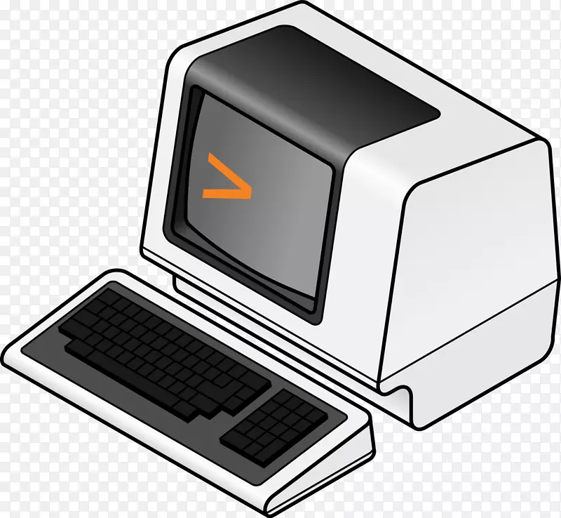 电脑键盘电脑终端机主机电脑台式电脑老式电脑