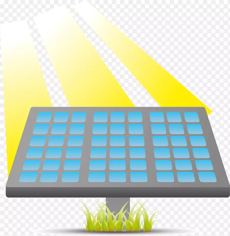 太阳能电池板太阳能电池剪贴画太阳报