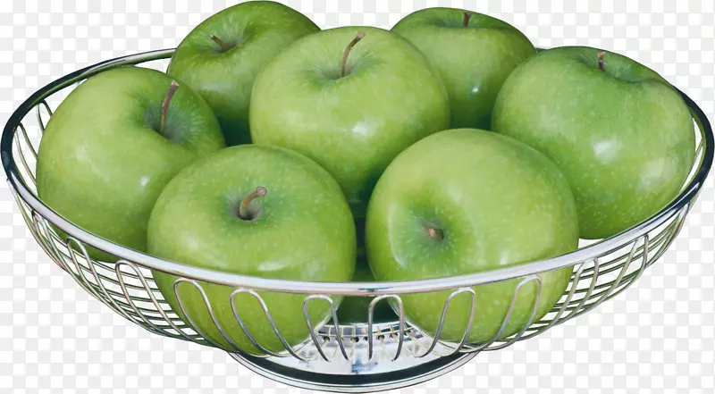 苹果水果剪贴画-绿色苹果