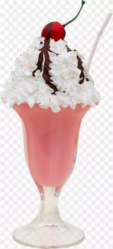 巧克力冰淇淋圣代冷冻酸奶-奶昔