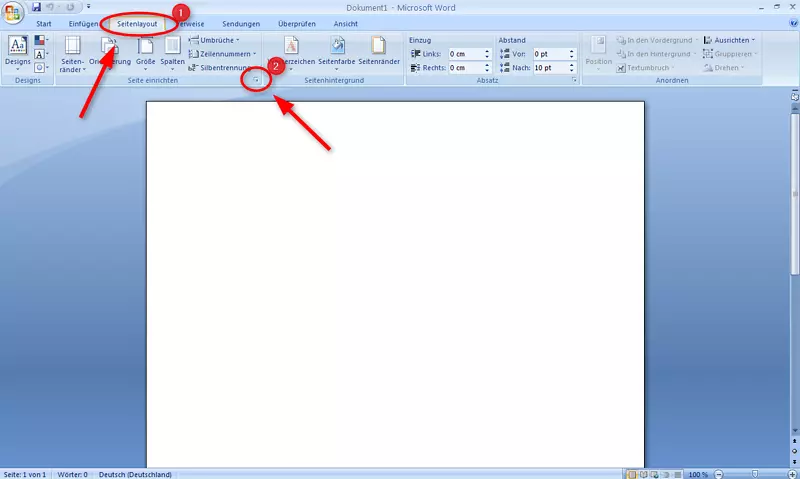 计算机软件Microsoft Word页面布局Microsoft Office 2007-Word
