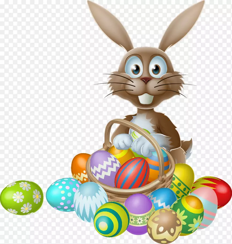 复活节兔子寻找复活节彩蛋-复活节兔子