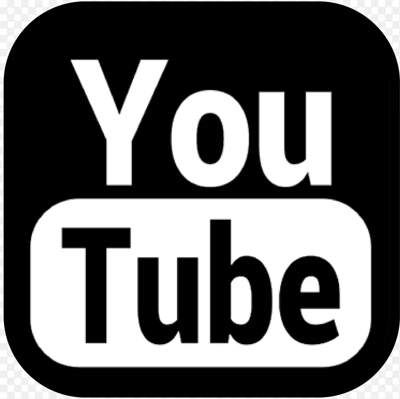 Youtube电影标志视频-黑白