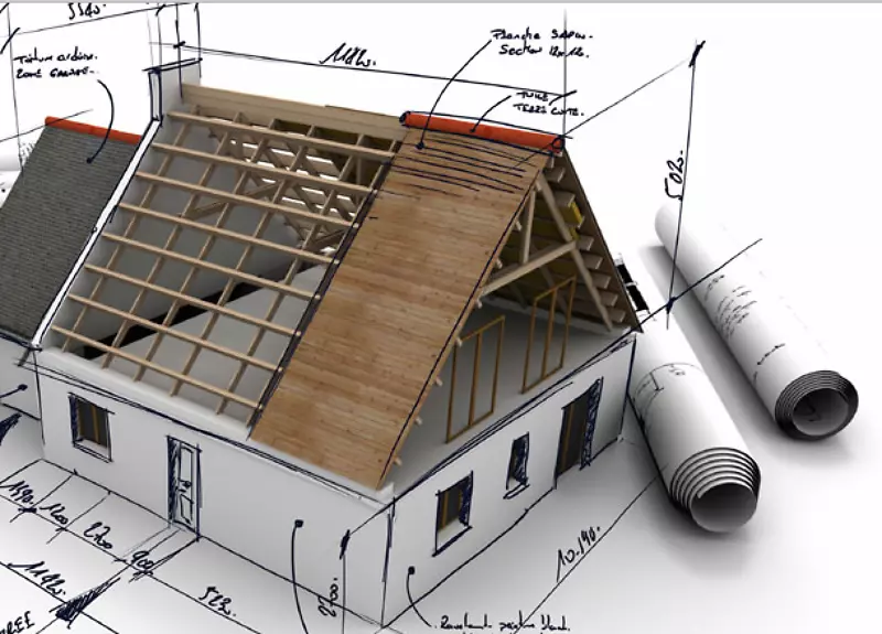 建筑材料建筑工程室内设计服务.施工