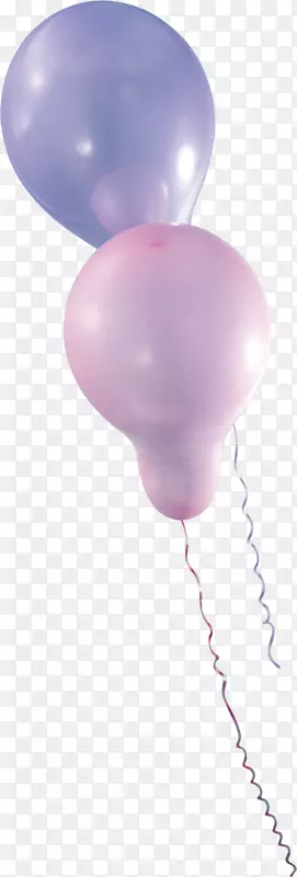 玩具气球飞行夹艺术-粉红色气球