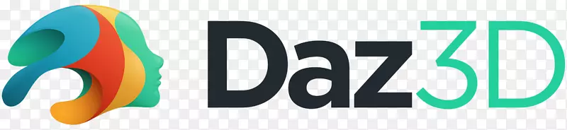 Das Products Inc.Daz studio 3D计算机图形徽标3D建模-工作室