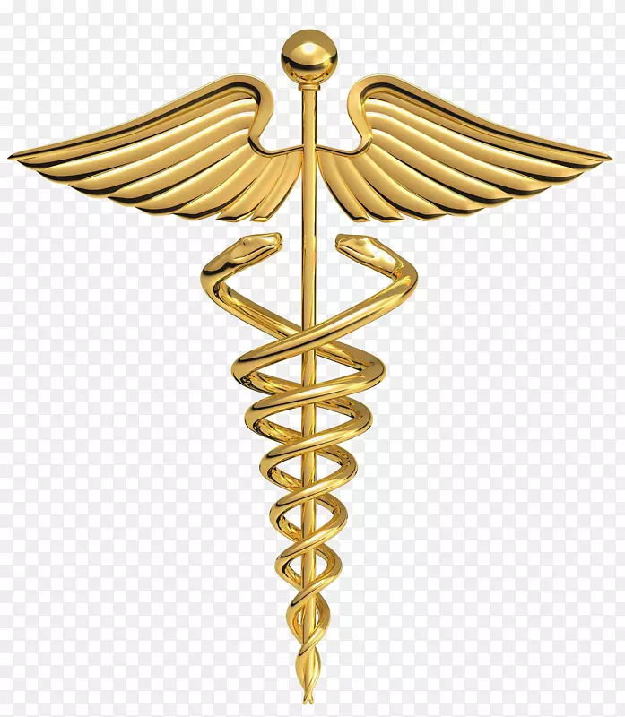 卡德修斯作为医护人员的象征，卡杜修斯作为医疗保健的象征-上帝