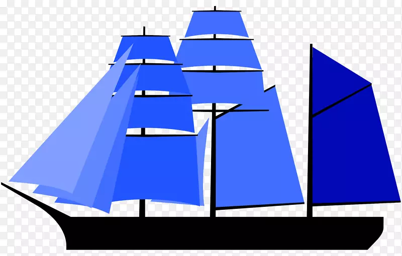 帆船，桅杆，帆船