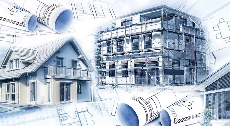 建筑设计图建筑图纸墙纸建筑
