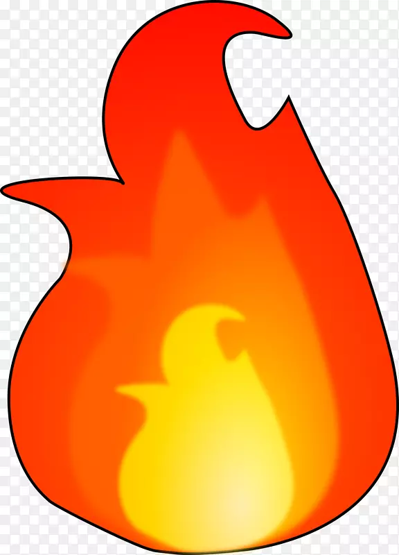 火焰计算机图标剪辑艺术.火焰