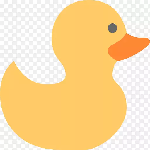 橡胶鸭电脑图标剪贴画-鸭子