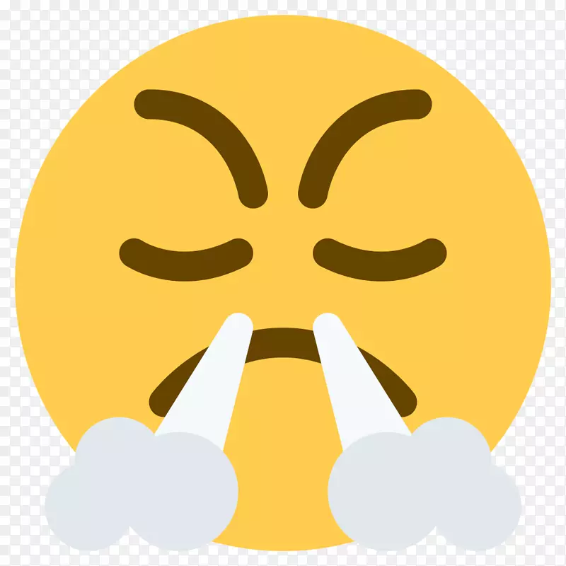 Emojipedia符号面对计算机图标-愤怒的表情符号