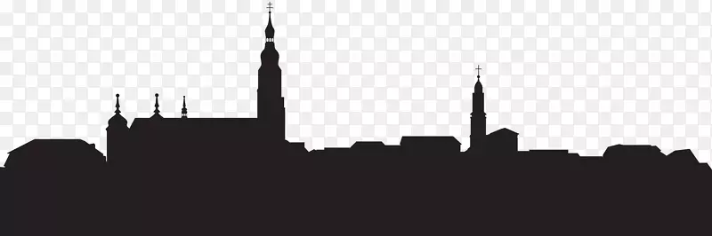 纽约市轮廓天际线摩天大楼-城市剪影