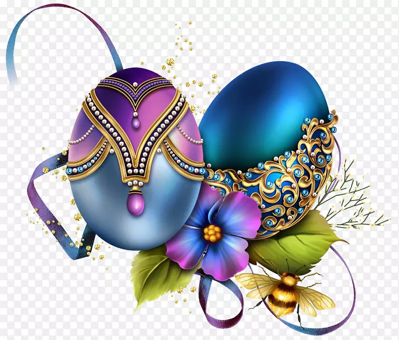 复活节兔子复活节彩蛋救世主世界剪贴画-复活节快乐