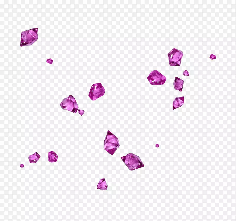 紫罗兰紫丁香粉红色浮动