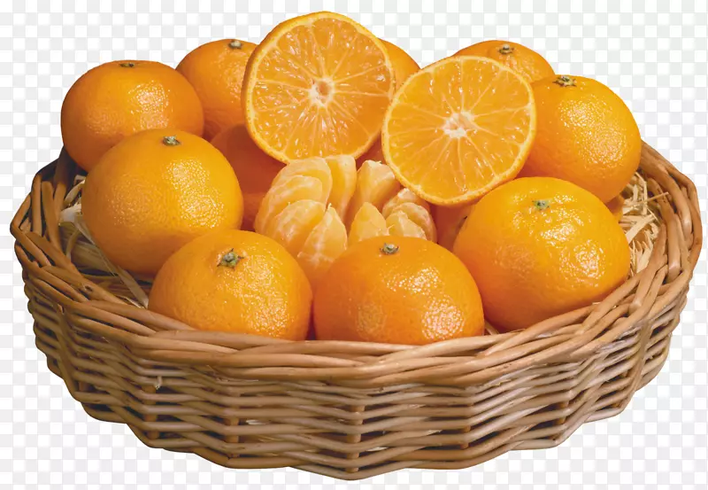 橙汁篮水果夹艺术.桔子