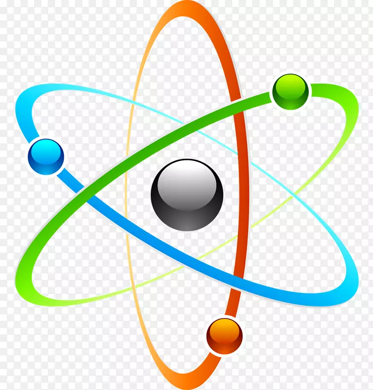 符号科学原子化学剪辑艺术免费原子下载图片