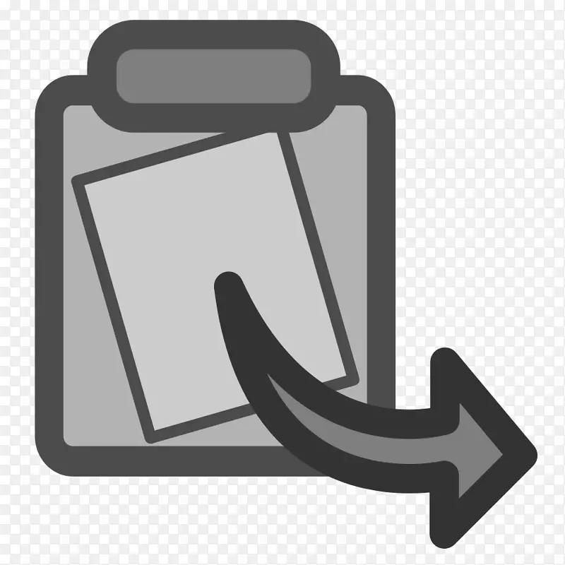 剪切、复制和粘贴符号剪辑艺术剪辑