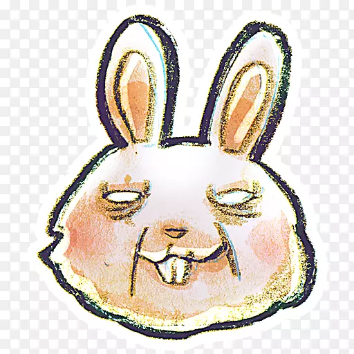 兔子电脑图标宠物图标设计表情-兔子