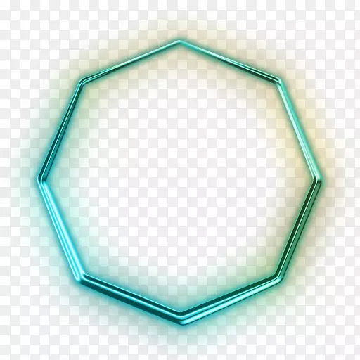 几何形状八角形计算机图标.形状