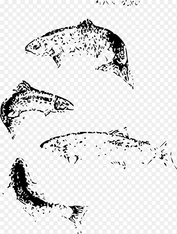 寿司大西洋鲑鱼剪贴画-鲑鱼