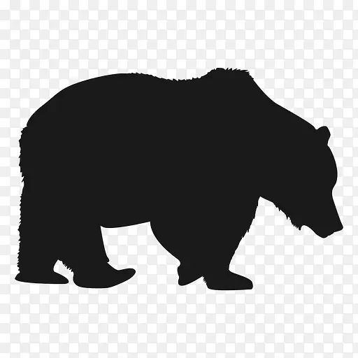 棕熊AUTOCAD DXF-北极熊