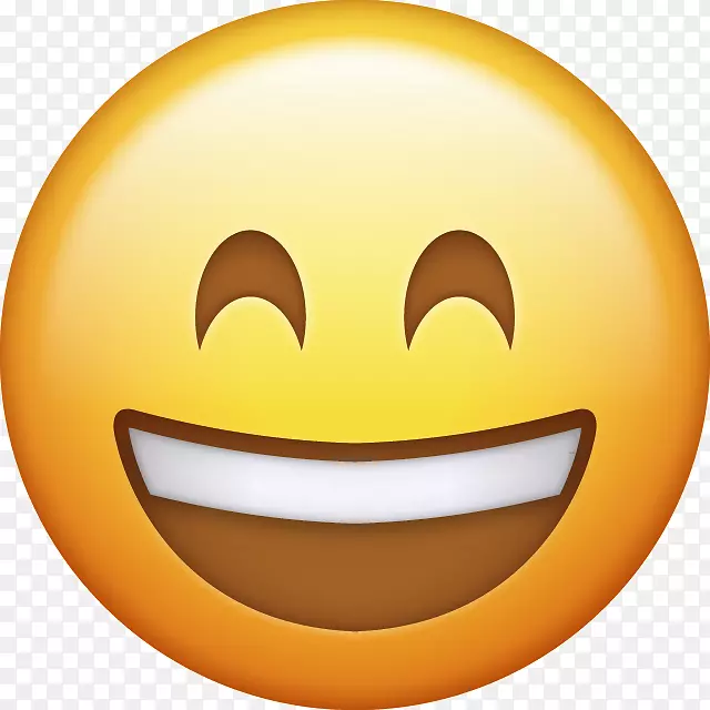表情笑脸快乐iphone表情符号-表情符号